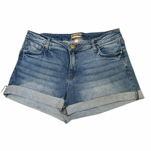 Kut from the Kloth Jane High Rise Blue Jean Shorts Size 14W